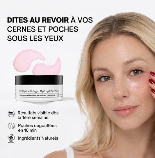 Patch Yeux Régénérants au PDRN – Anti-Cernes & Anti-Poches (30 Paires)