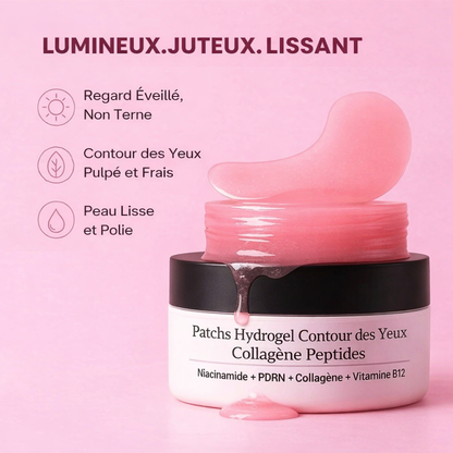 Patch Yeux Régénérants au PDRN – Anti-Cernes & Anti-Poches (30 Paires)