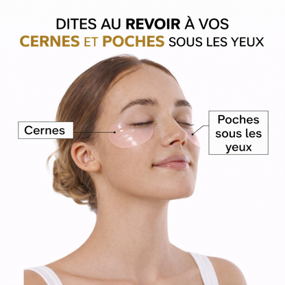 Patch Yeux Régénérants au PDRN – Anti-Cernes & Anti-Poches (30 Paires)