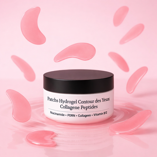 Patch Yeux Régénérants au PDRN – Anti-Cernes & Anti-Poches (30 Paires)