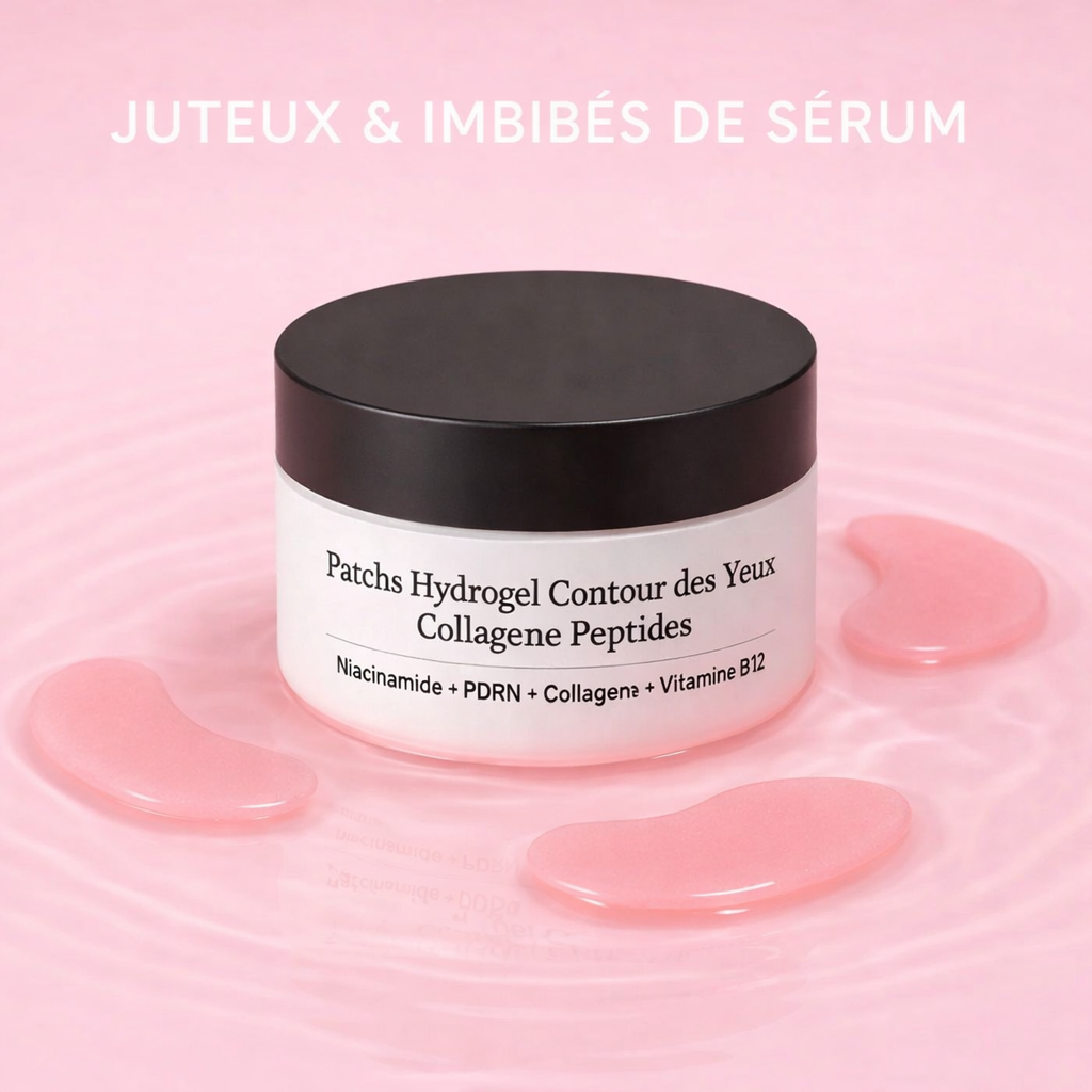 Patch Yeux Régénérants au PDRN – Anti-Cernes & Anti-Poches (30 Paires)